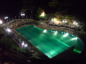 Workshop Venue, by night